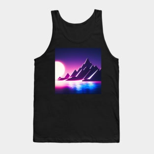 Sunrise in the mountains Tank Top